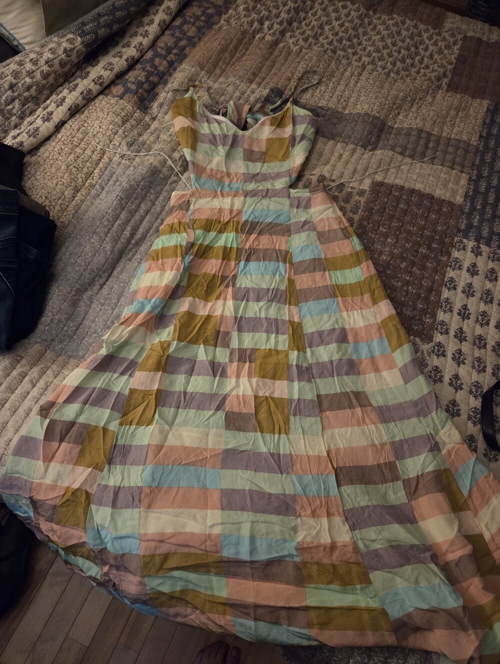Mara Hoffman Pastel Cut Out Dress